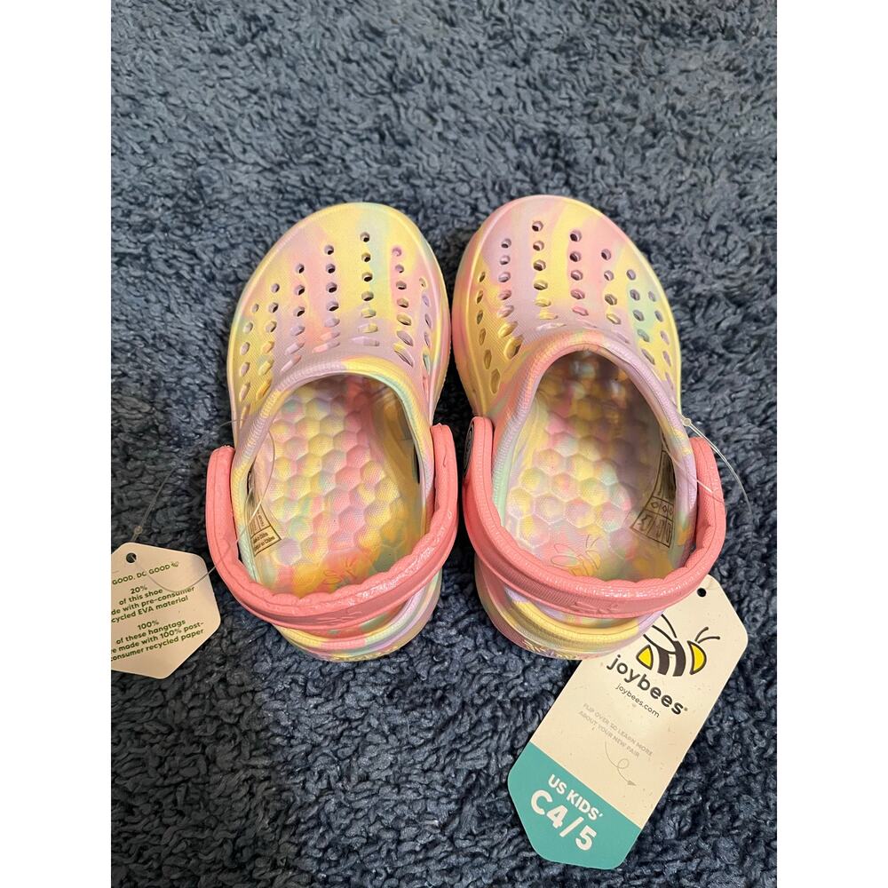 Joybees Clogs Sandals for Baby Girl Size 4/5 NWT - Picture 6 of 7